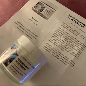 Grace Your Face Skin Care Regenerative Moisturizer Hyaluronic Acid Cream NEW
